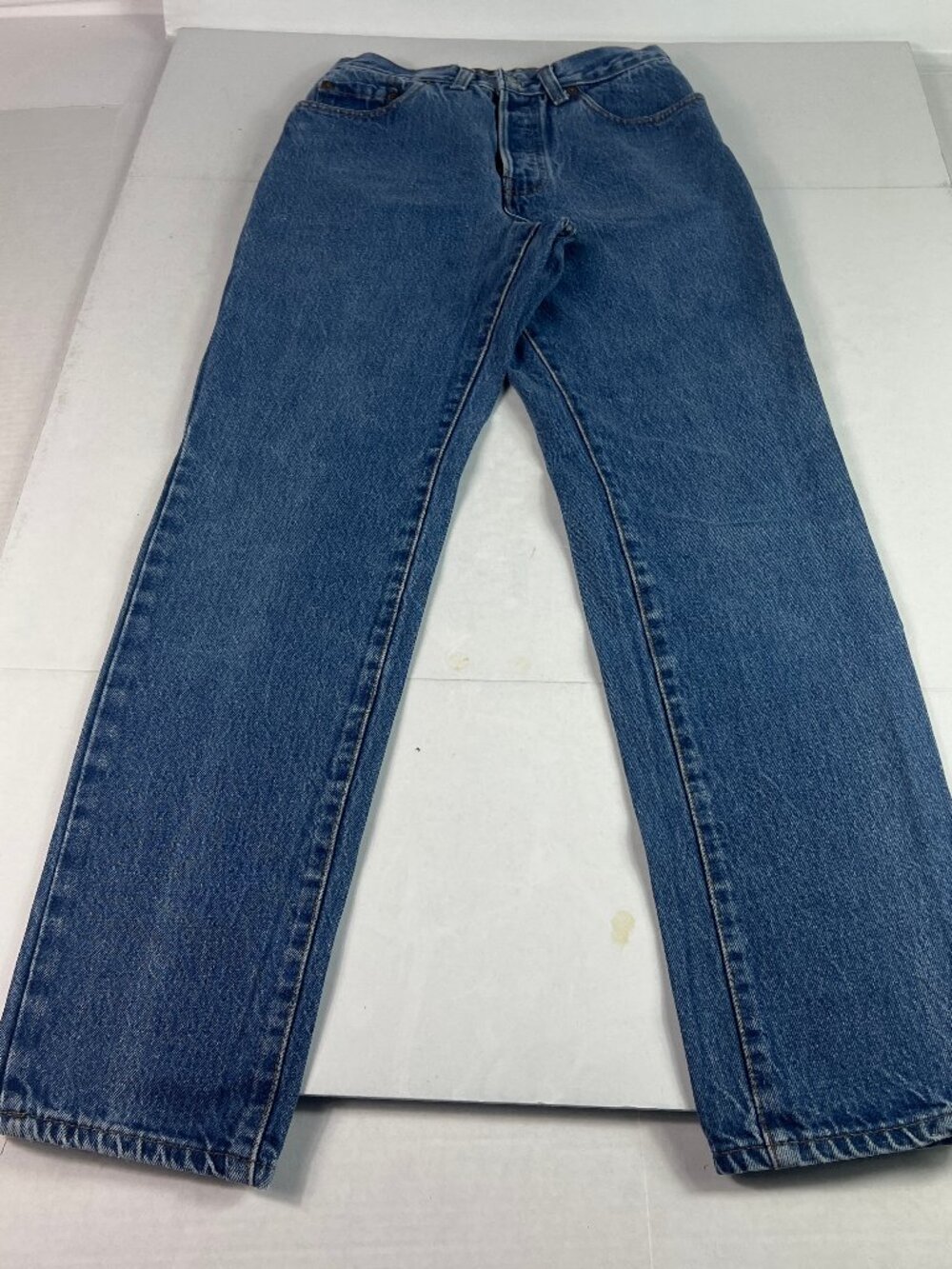 VTG 80s Levi's Jeans Junior's 25x29* 501 Mid Rise Straight Blue Faded Denim 9 Jr